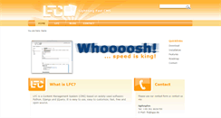 Desktop Screenshot of lfcproject.com